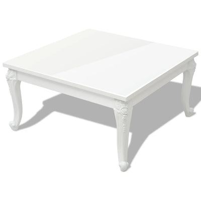 Table basse blanche