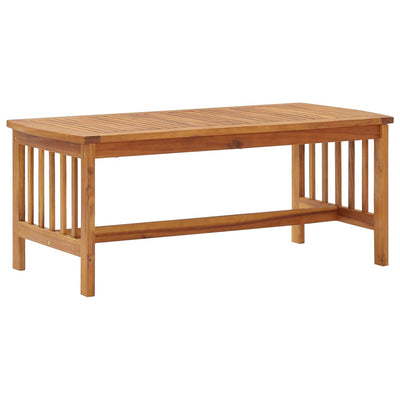 Table basse en acacia