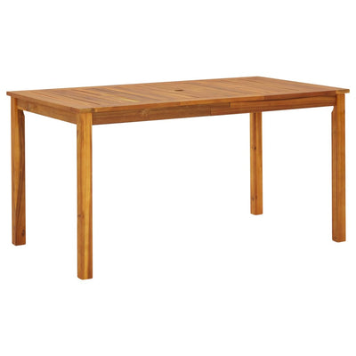 Table De Jardin Bois D'acacia Massif