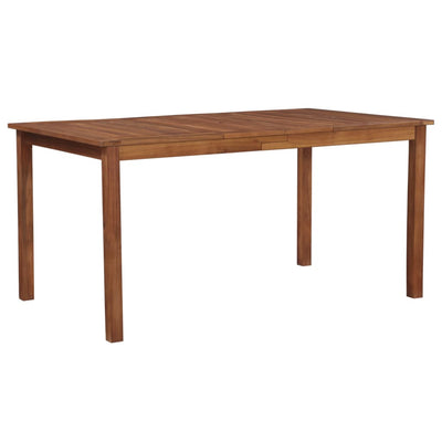 Table De Jardin Bois D'acacia Massif