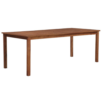 Table De Jardin Bois D'acacia Massif