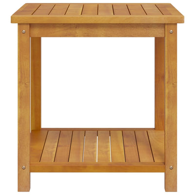 Table D'appoint Bois D'acacia Massif