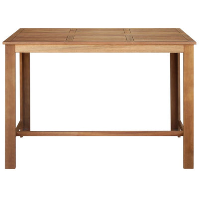 Table De Bar Bois D'acacia Massif