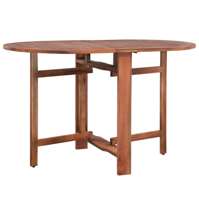 Table De Jardin 120X70X74 Cm Bois D'acacia Massif