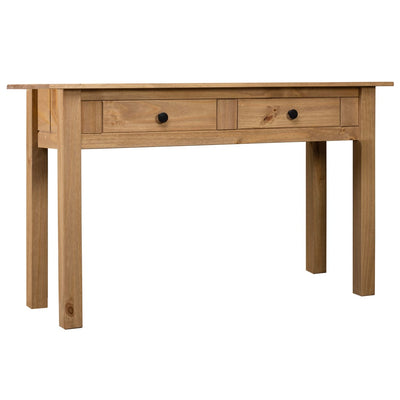 Table Console 110X40X72 Cm Pin Solide Gamme Panama