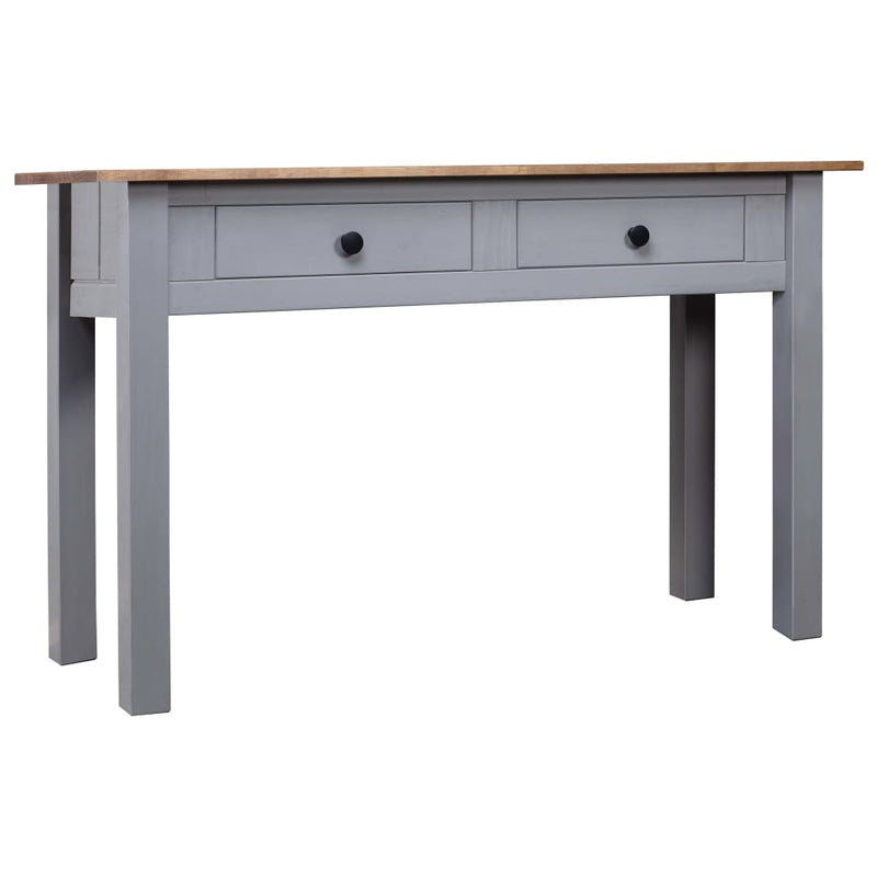 Table Console 110X40X72 Cm Pin Solide Gamme Panama