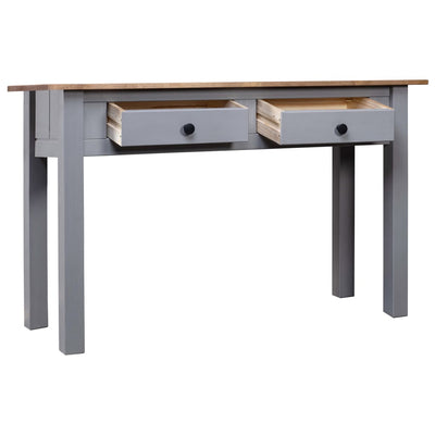 Table Console 110X40X72 Cm Pin Solide Gamme Panama