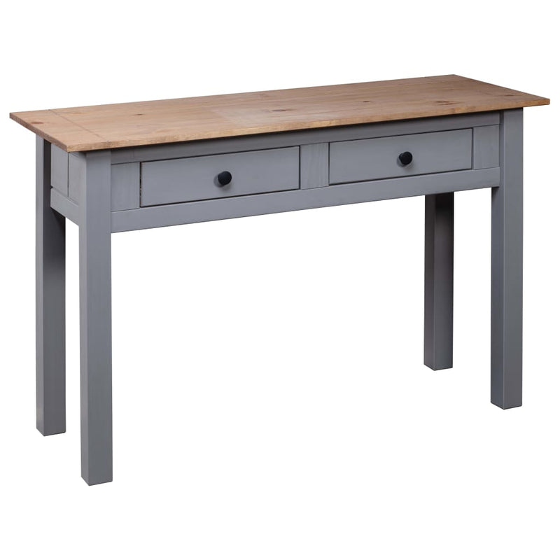 Table Console 110X40X72 Cm Pin Solide Gamme Panama