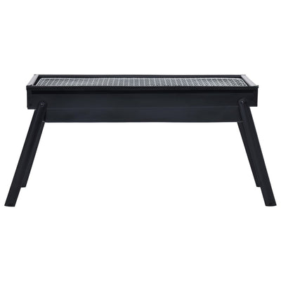 Barbecue Portable De Camping Acier Inoxydable 60X22,5X33 Cm