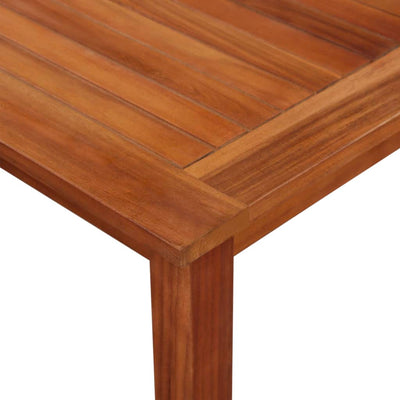 Table De Jardin Bois D'acacia Massif