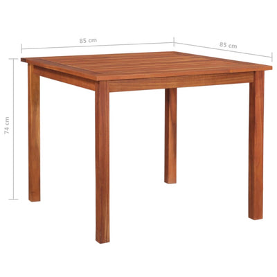 Table De Jardin Bois D'acacia Massif