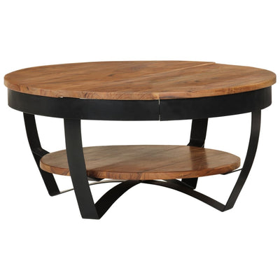 Table Basse Bois Massif De Manguier Brut