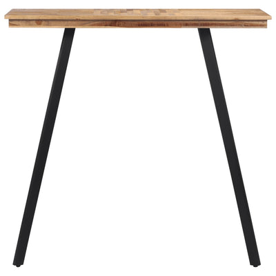 Table De Bar 110X55X105 Cm Bois De Teck Solide