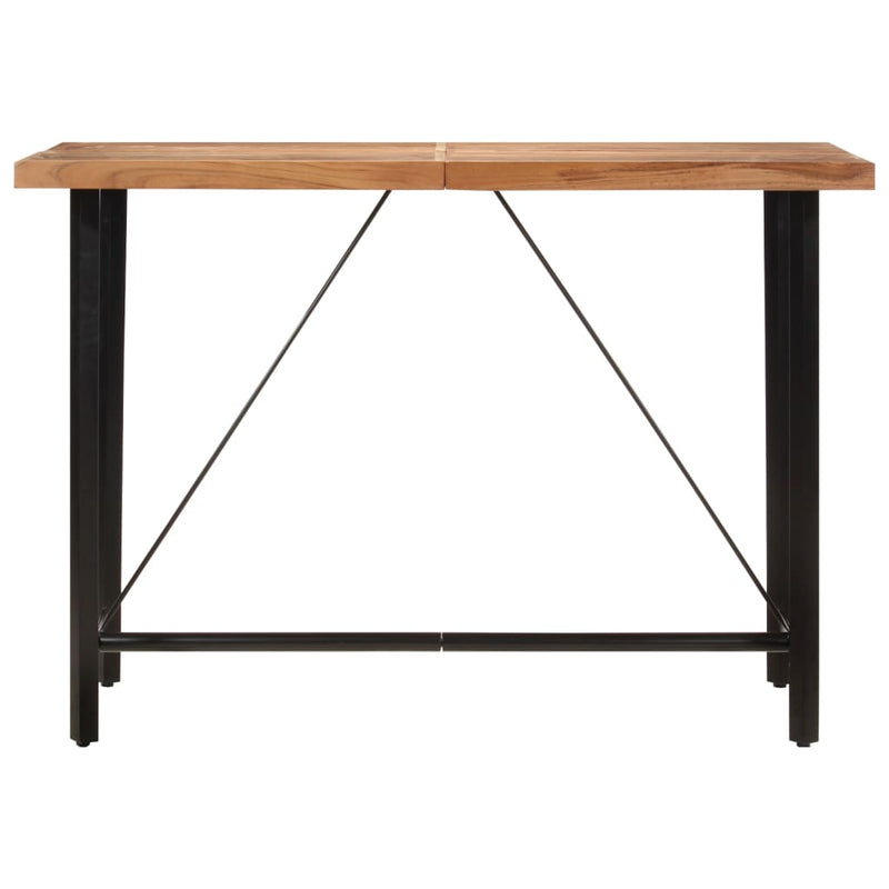 Table De Bar 150X70X107 Cm Bois Massif D&