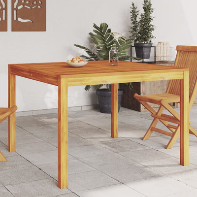 Table De Jardin Bois D'acacia Massif