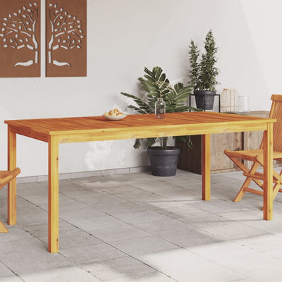 Table De Jardin Bois D'acacia Massif