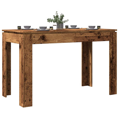 Table À Manger 120X60X76 Cm Bois D'ingénierie