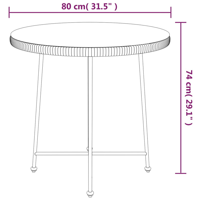 Table à manger noire en verre trempé et acier