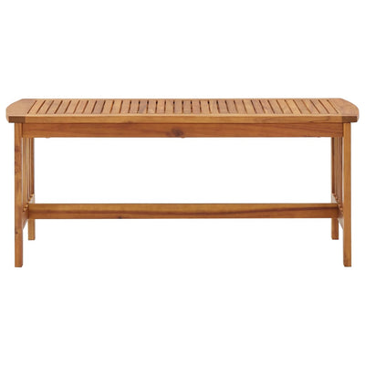 Table basse compacte et moderne en acacia