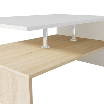 Table basse contemporaine et élégant en agglomérée