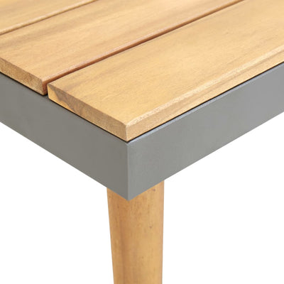 Table basse d'acacia design pour jardin