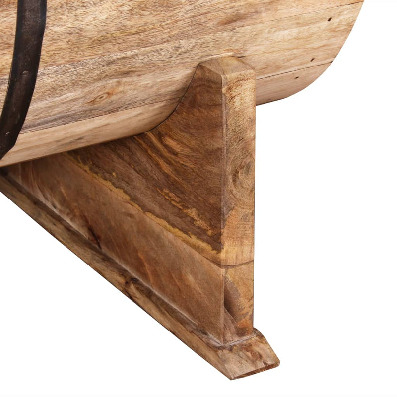 Table Basse Bois De Manguier Massif 88 X 50 X 40 Cm