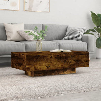 Table basse moderne et contemporaine en bois d'ingénierie