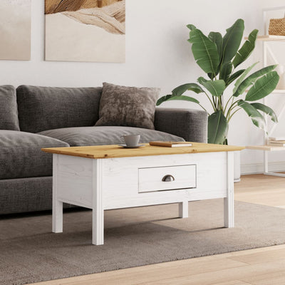 Table basse solide en pin massif