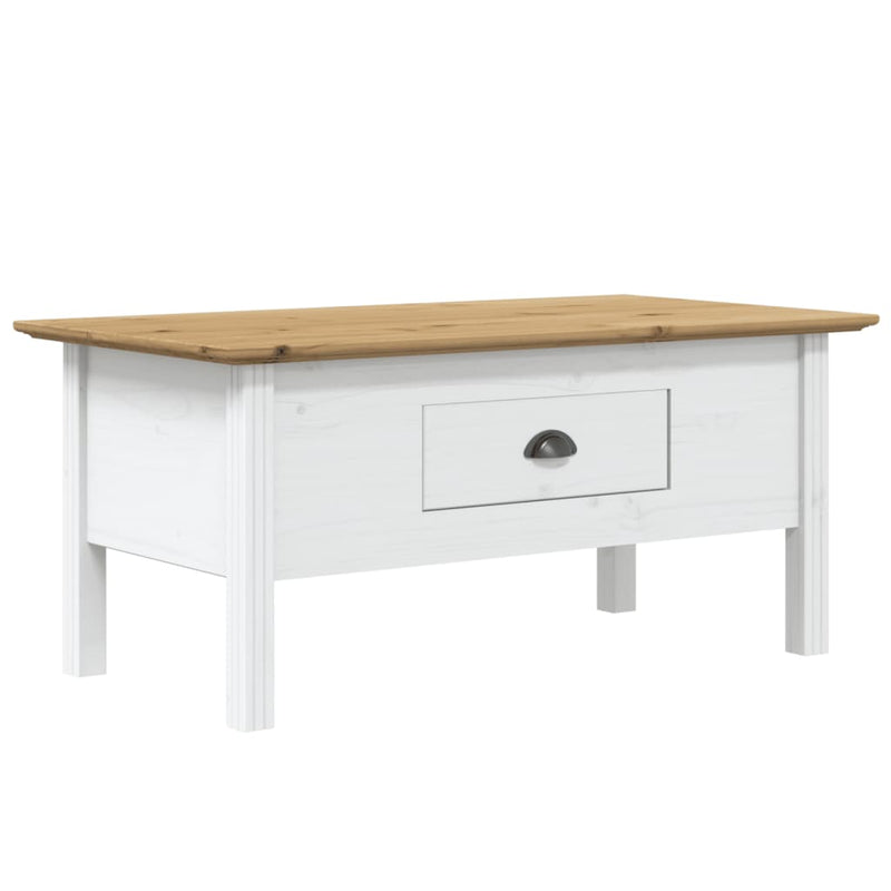 Table basse solide en pin massif