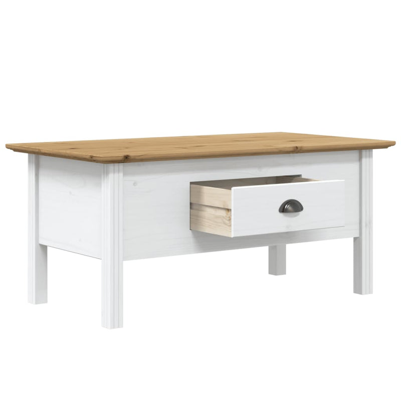 Table basse solide en pin massif