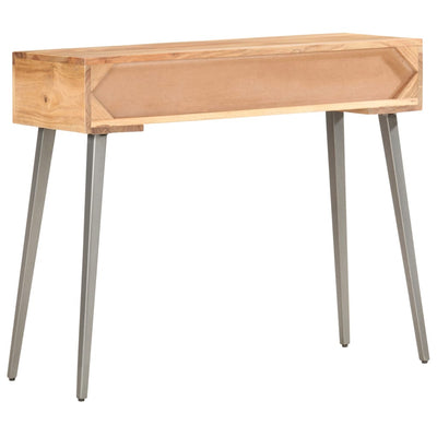 Table Console 90 X 30 X 75 Cm Bois D'acacia Massif