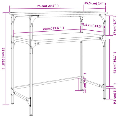 Table d'appoint en classe et raffiné en bois d'ingénierie