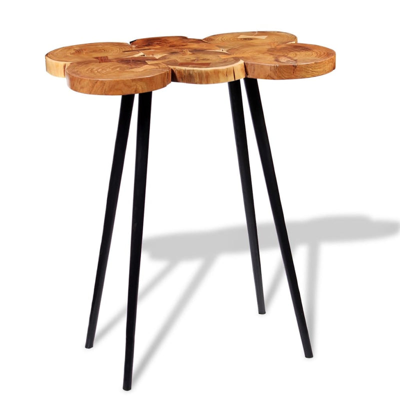 Table de bar rustique en bois d&