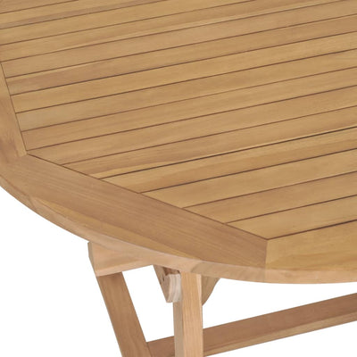 Table de jardin extensible en teck robuste