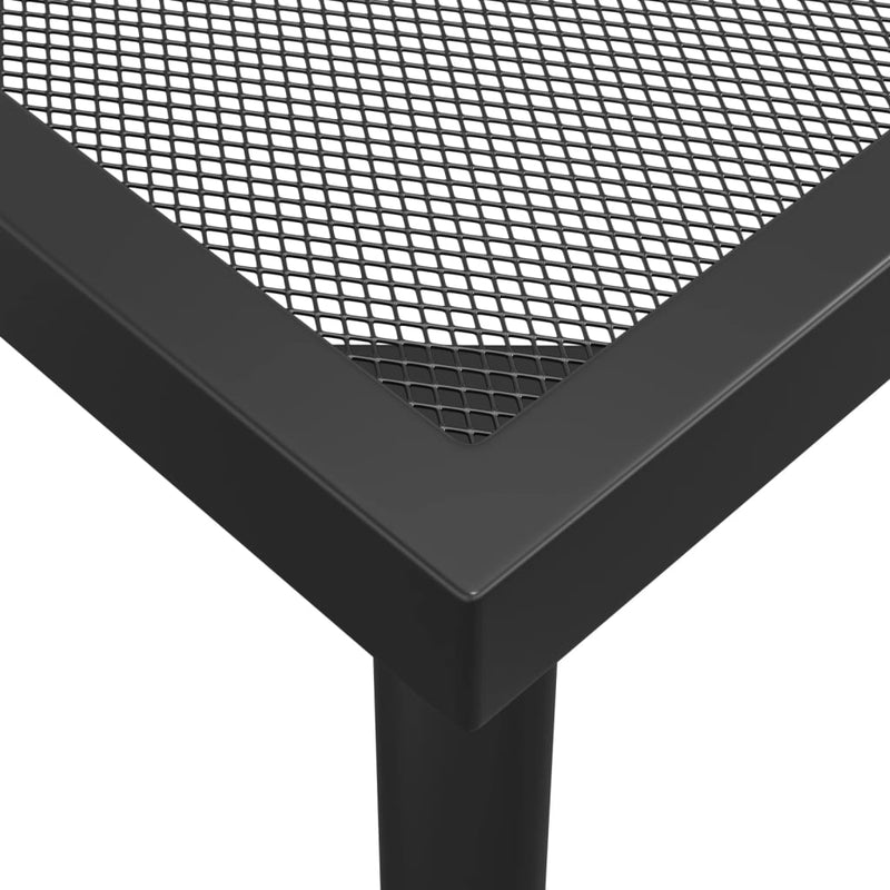 Table de jardin moderne et élegant en anthracite