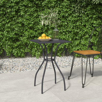 Table de jardin moderne et élegant en anthracite