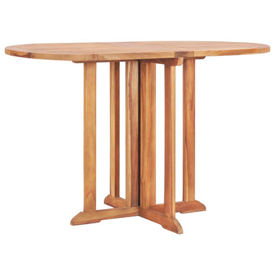 Table de jardin pliante papillon en teck massif