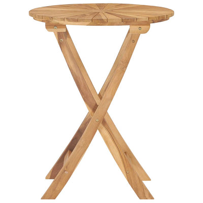 Table en bois design pliante de jardin en teck solide