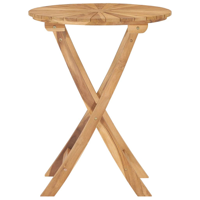 Table en bois design pliante de jardin en teck solide