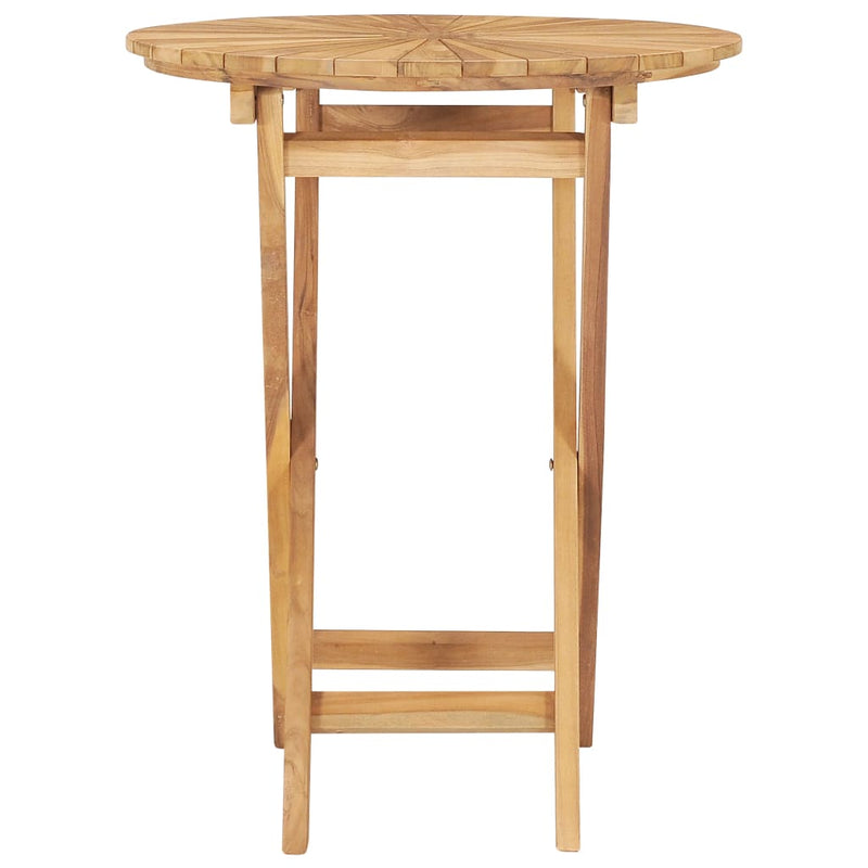 Table en bois design pliante de jardin en teck solide