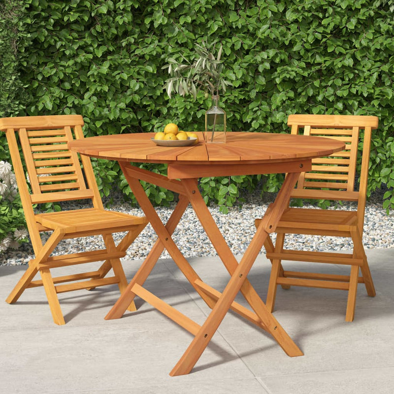 Table en bois design pliante de jardin en teck solide