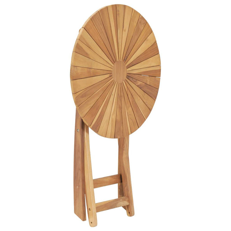 Table en bois design pliante de jardin en teck solide