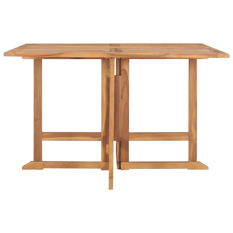 Table en bois pliante de jardin en teck massif