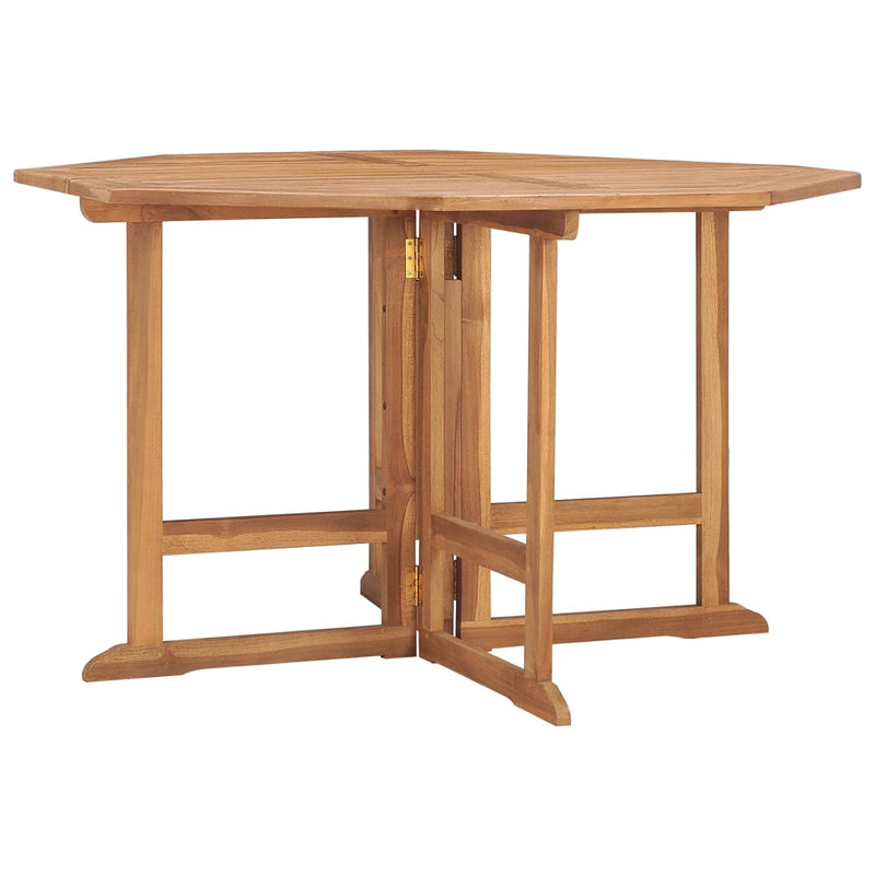 Table en bois pliante de jardin en teck massif