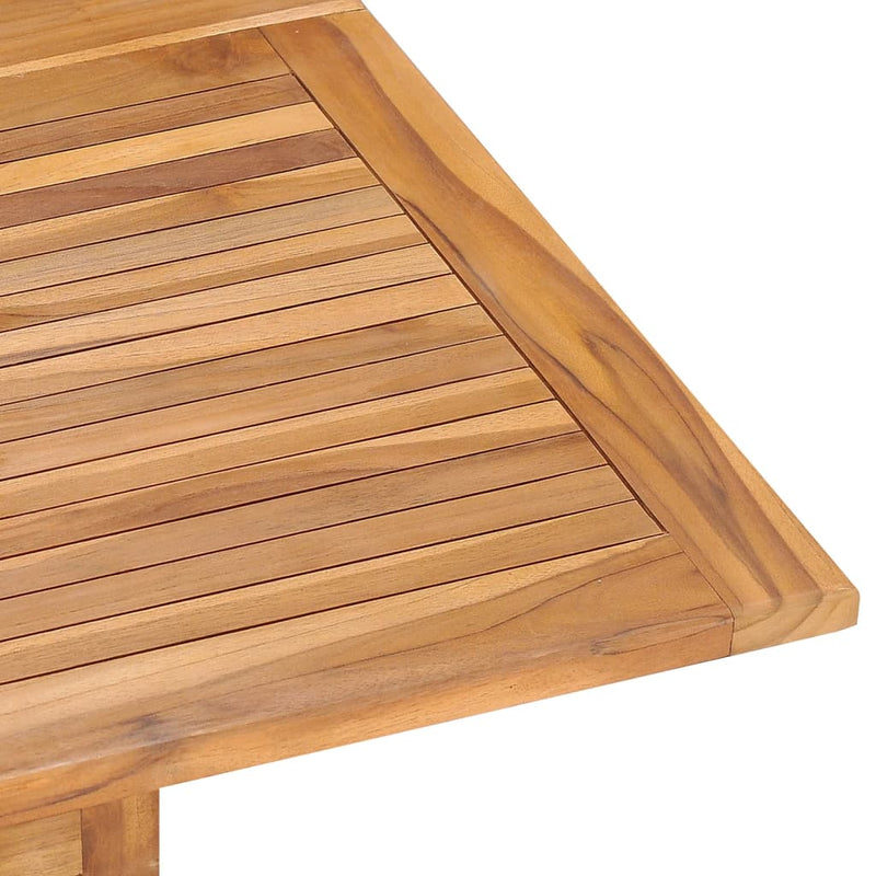 Table en bois pliante de jardin en teck massif