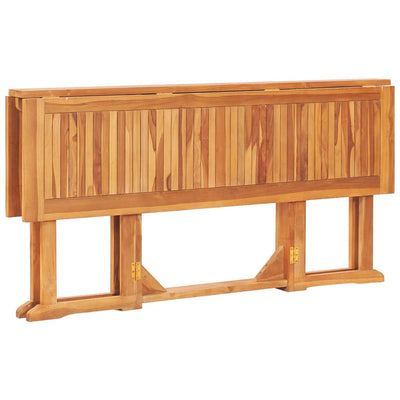 Table en bois pliante de jardin papillon en teck solide