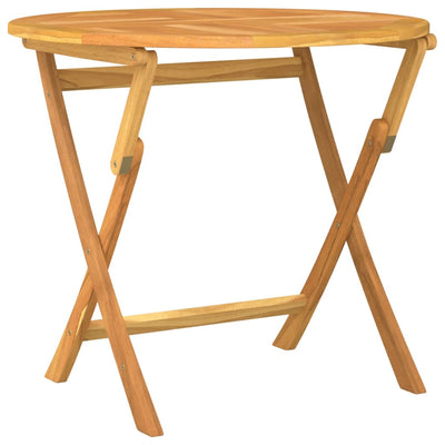 Table en bois pliante en teck solide pour jardin