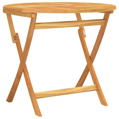 Table en bois pliante en teck solide pour jardin