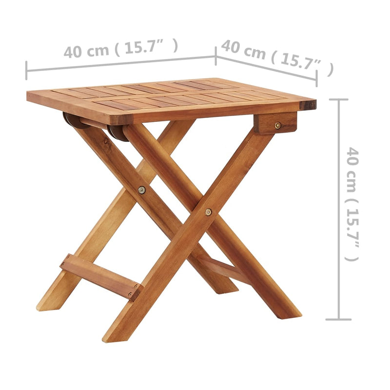 Table en bois raffiné pliante en bois d&