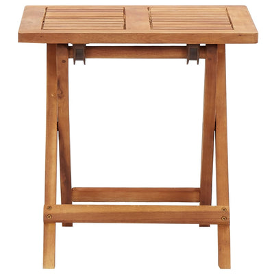 Table en bois raffiné pliante en bois d'acacia solide